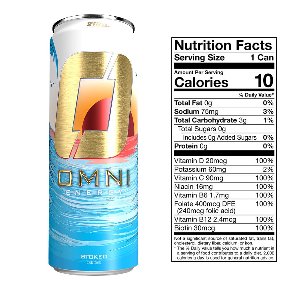 Steel Supplements Supplement Omni Energy - Case of 12 Cans
