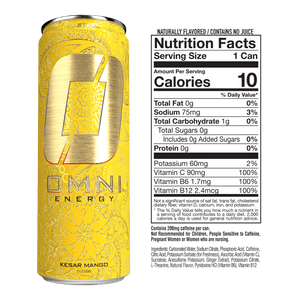 Steel Supplements Supplement Omni Energy - Case of 12 Cans