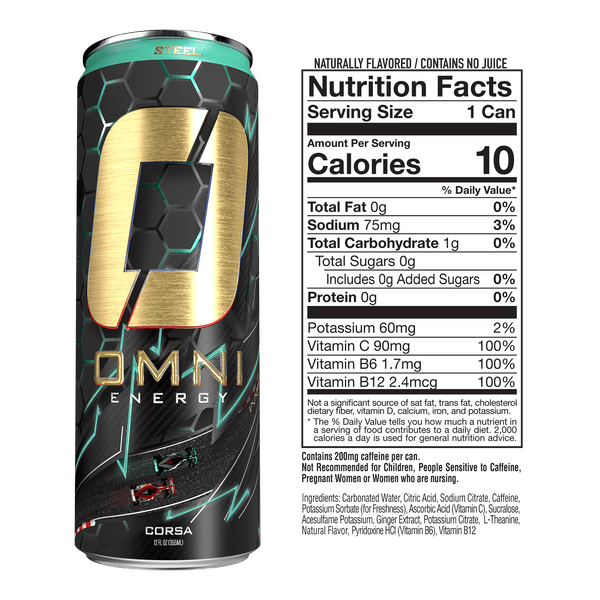 Steel Supplements Supplement Omni Energy - Case of 12 Cans