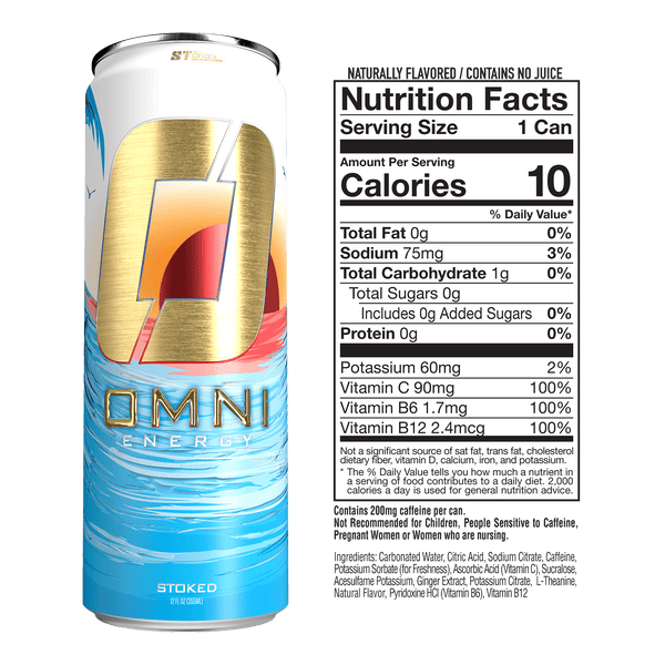 Steel Supplements Supplement Omni Energy - Case of 12 Cans