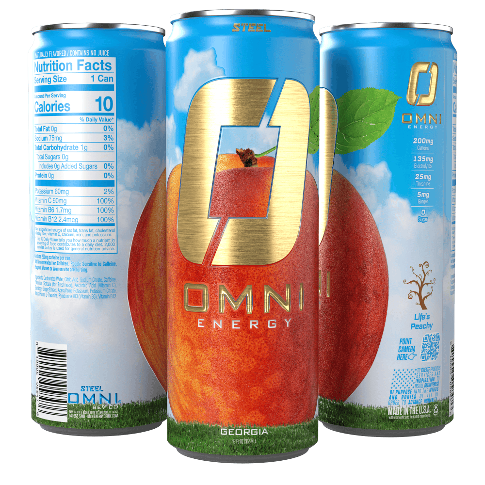 Steel Supplements Supplement Omni Energy - Case of 12 Cans