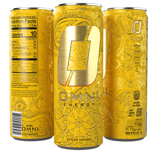 Steel Supplements Supplement Omni Energy - Case of 12 Cans