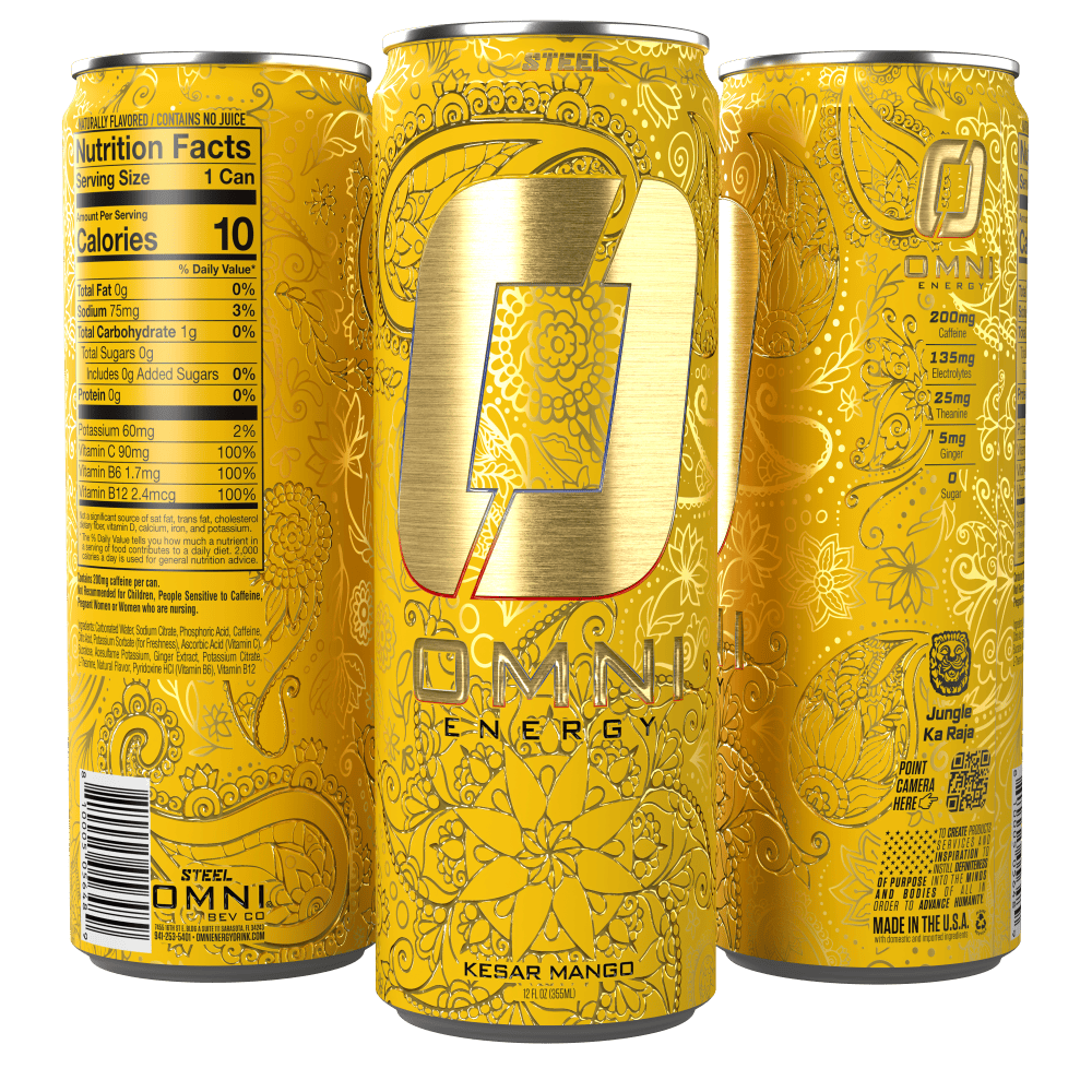 Steel Supplements Supplement Omni Energy - Case of 12 Cans