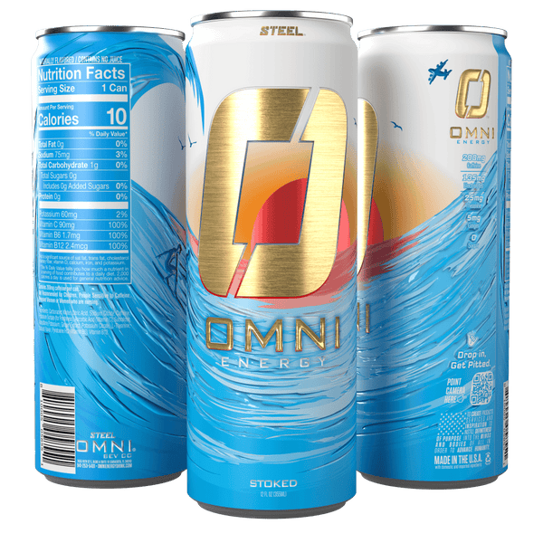 Steel Supplements Supplement Omni Energy - Case of 12 Cans