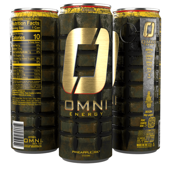 Steel Supplements Supplement Omni Energy - Case of 12 Cans