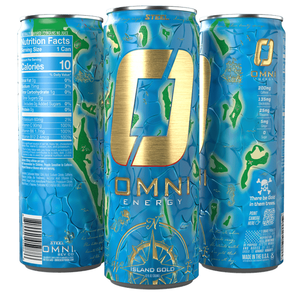 Steel Supplements Supplement Omni Energy - Case of 12 Cans
