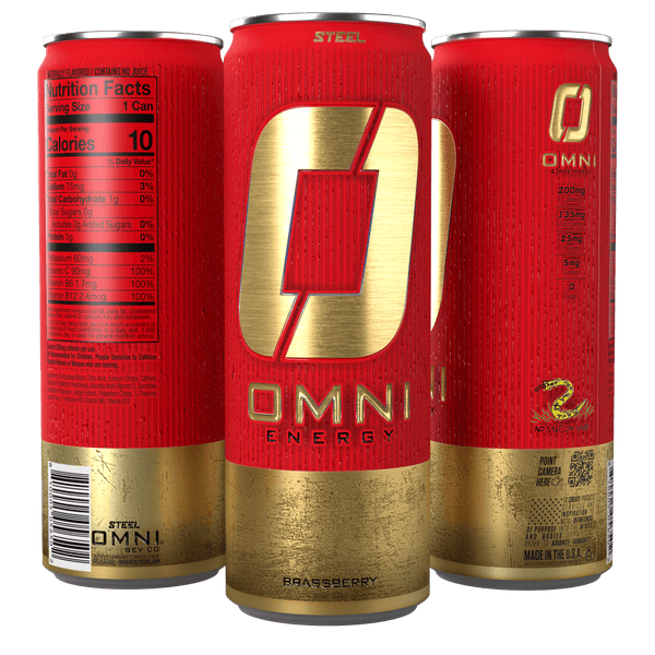 Steel Supplements Supplement Omni Energy - Case of 12 Cans