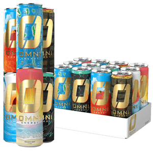 Steel Supplements Supplement Super Variety Pack (2 of each flavor) of 12 cans Omni Energy - Case of 12 Cans
