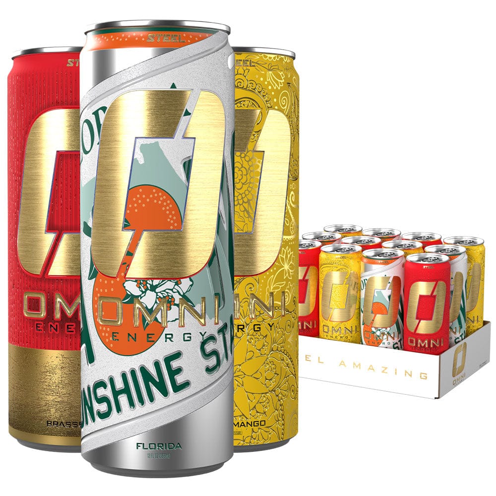 Steel Supplements Supplement Variety Pack Case (Mango, Florida, Brassberry) -...