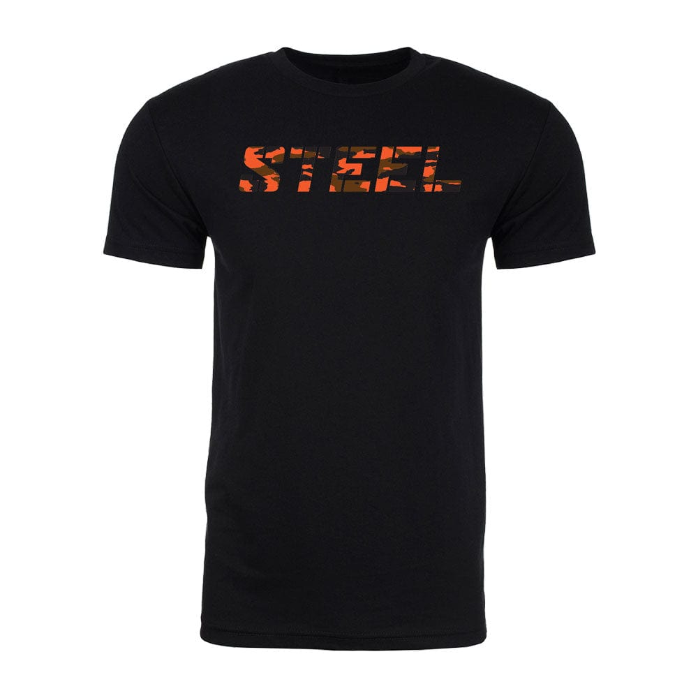 The Steel Supplements Apparel Black / S Orange Camo
