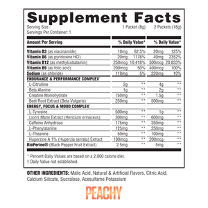 The Steel Supplements Sample PRE Sample Packets
