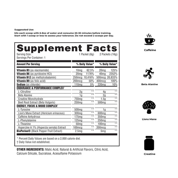 Steel Supplements Pre & Shirt Bundle