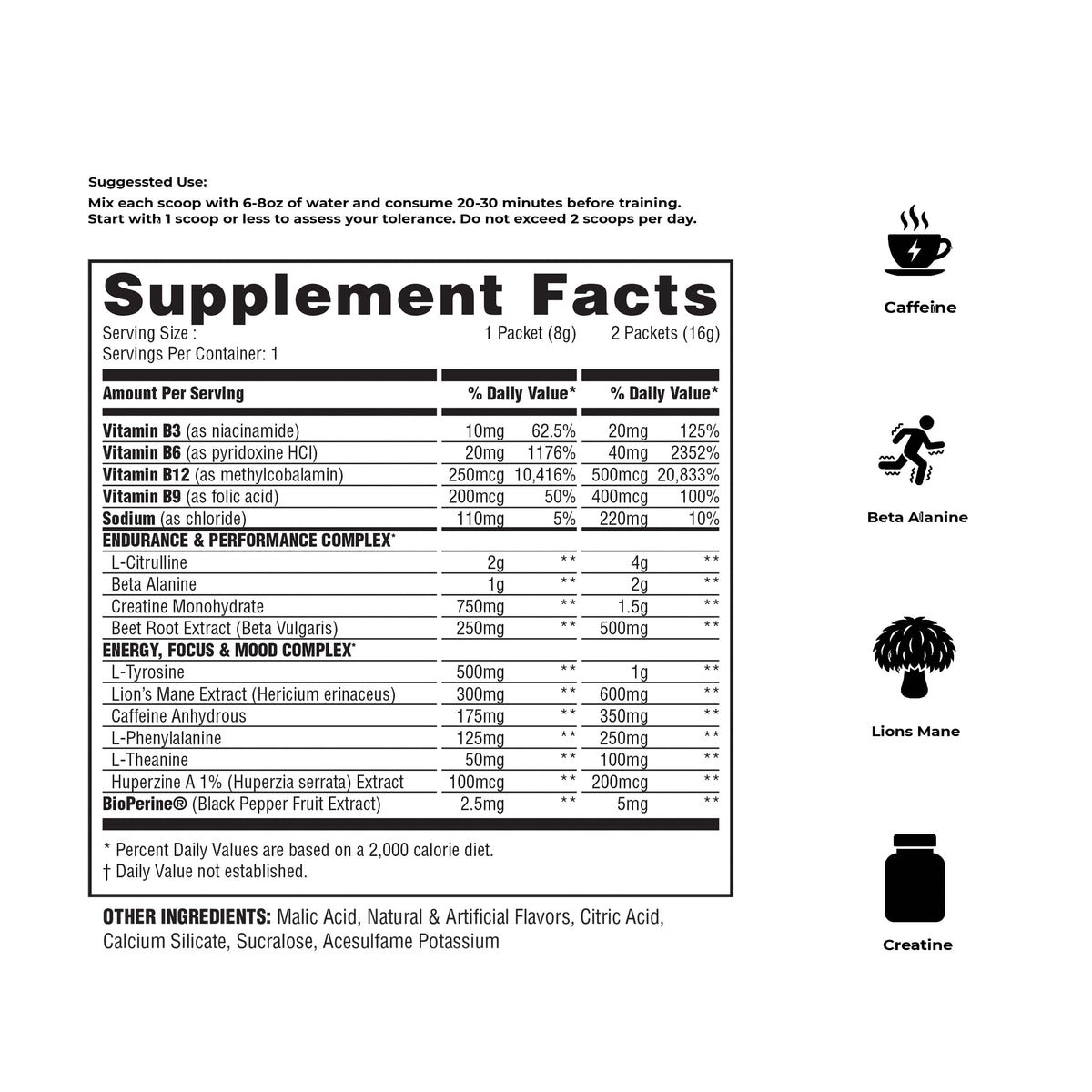 Steel Supplements Pre &amp; Shirt Bundle