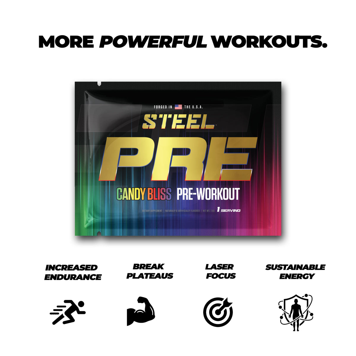 Steel Supplements Pre &amp; Shirt Bundle