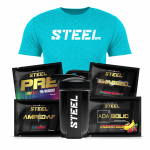 Steel Supplements Bundle Extra Small / Tahiti Teal Pre-Workout Bundle