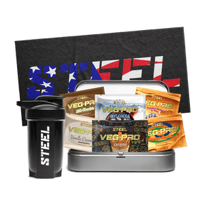 Steel Supplements Bundle Veg-Pro Protein & Prep Kit
