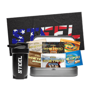 Steel Supplements Bundle Whey-Pro Protein & Prep Kit