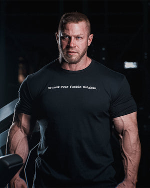 The Steel Supplements Apparel Re-Rack Your F%&Kin Weights