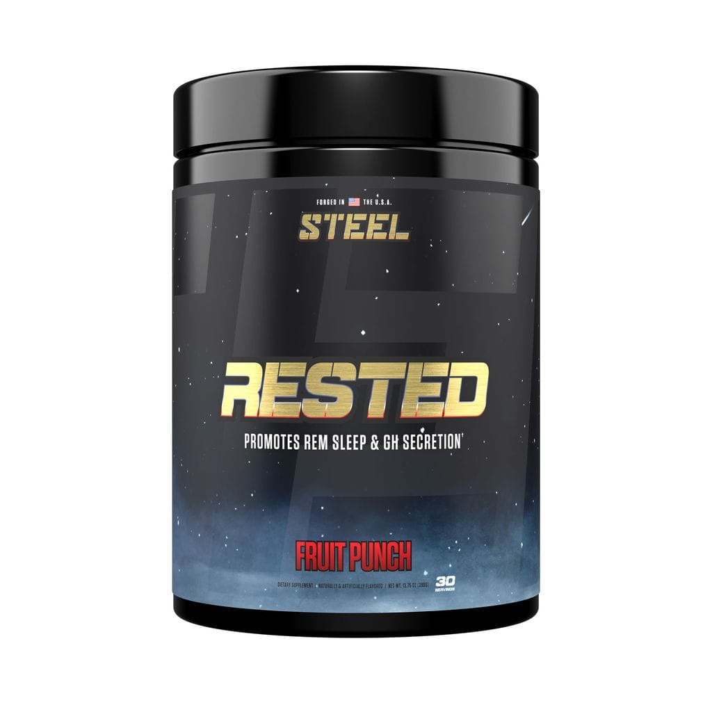 The Steel Supplements Supplement Fruit Punch RESTED-AF