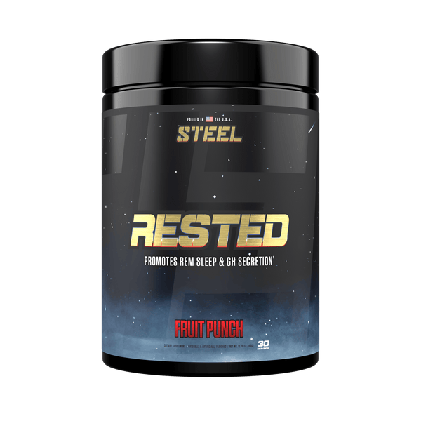The Steel Supplements Supplement Fruit Punch RESTED-AF