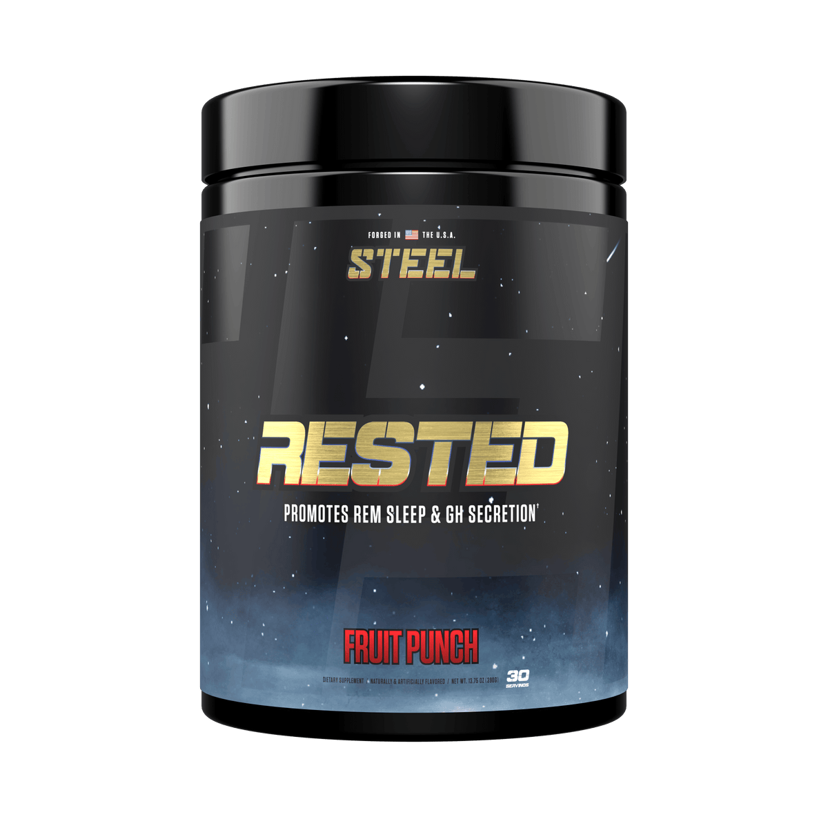 The Steel Supplements Supplement Fruit Punch RESTED-AF