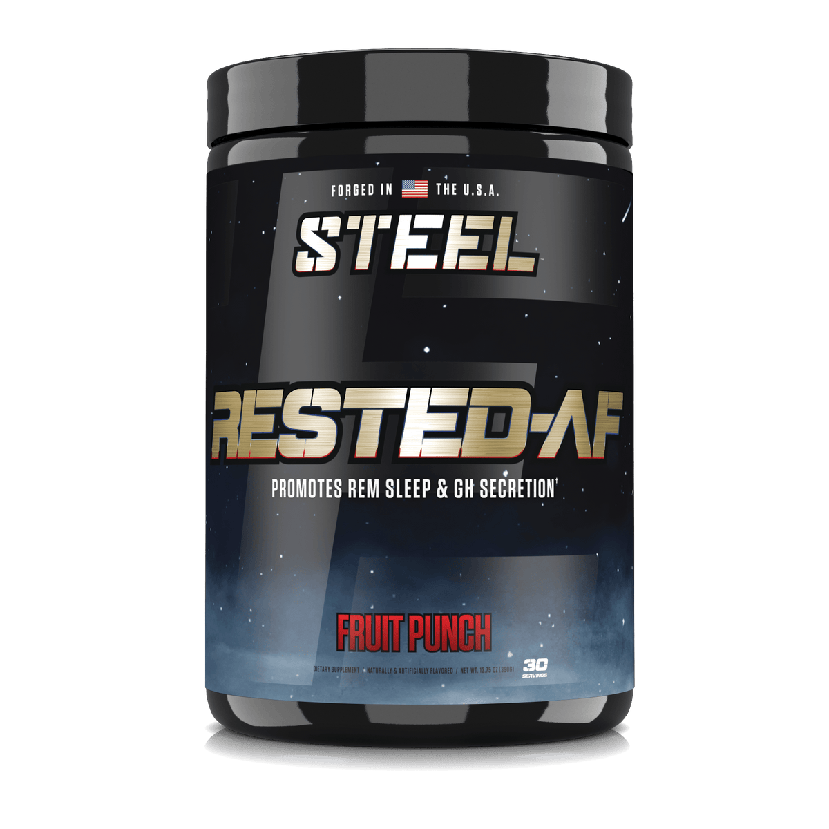 The Steel Supplements Supplement Fruit Punch RESTED-AF