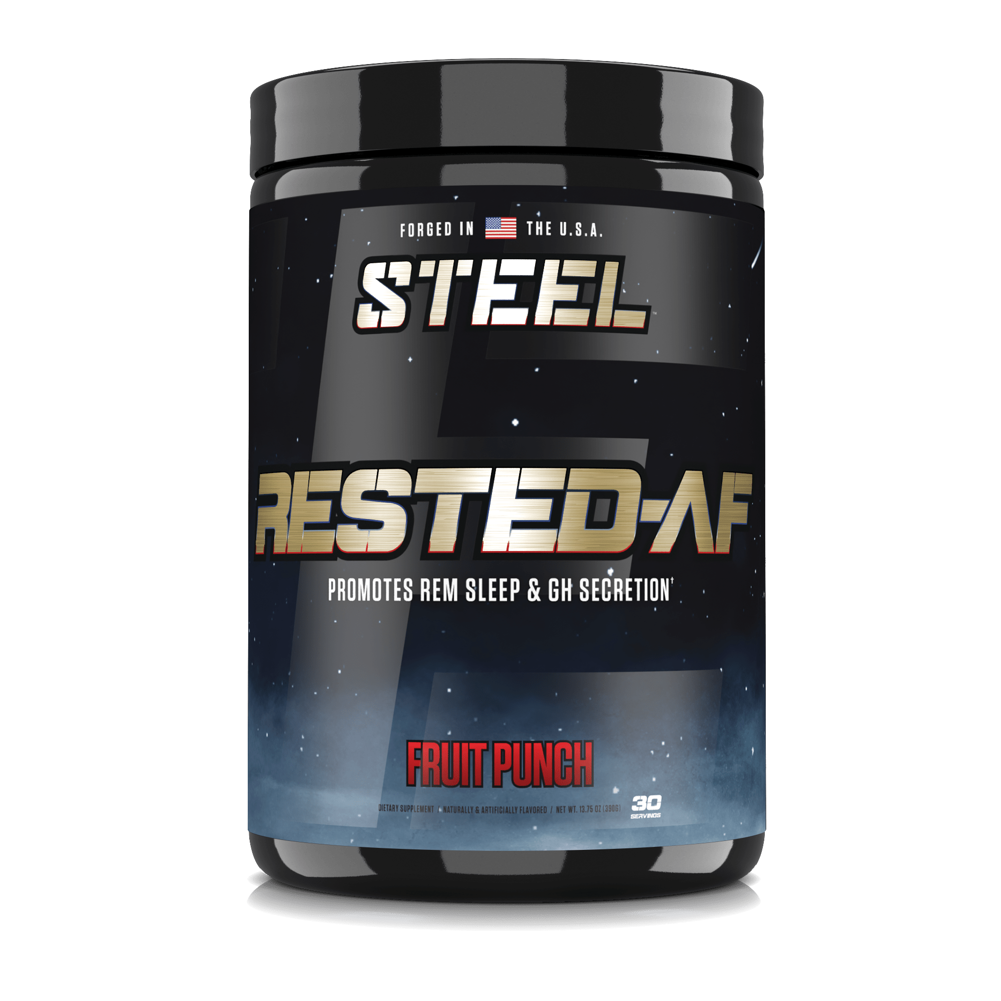 The Steel Supplements Supplement Fruit Punch RESTED-AF