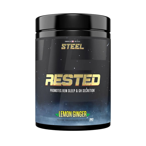 The Steel Supplements Supplement Lemon Ginger RESTED-AF