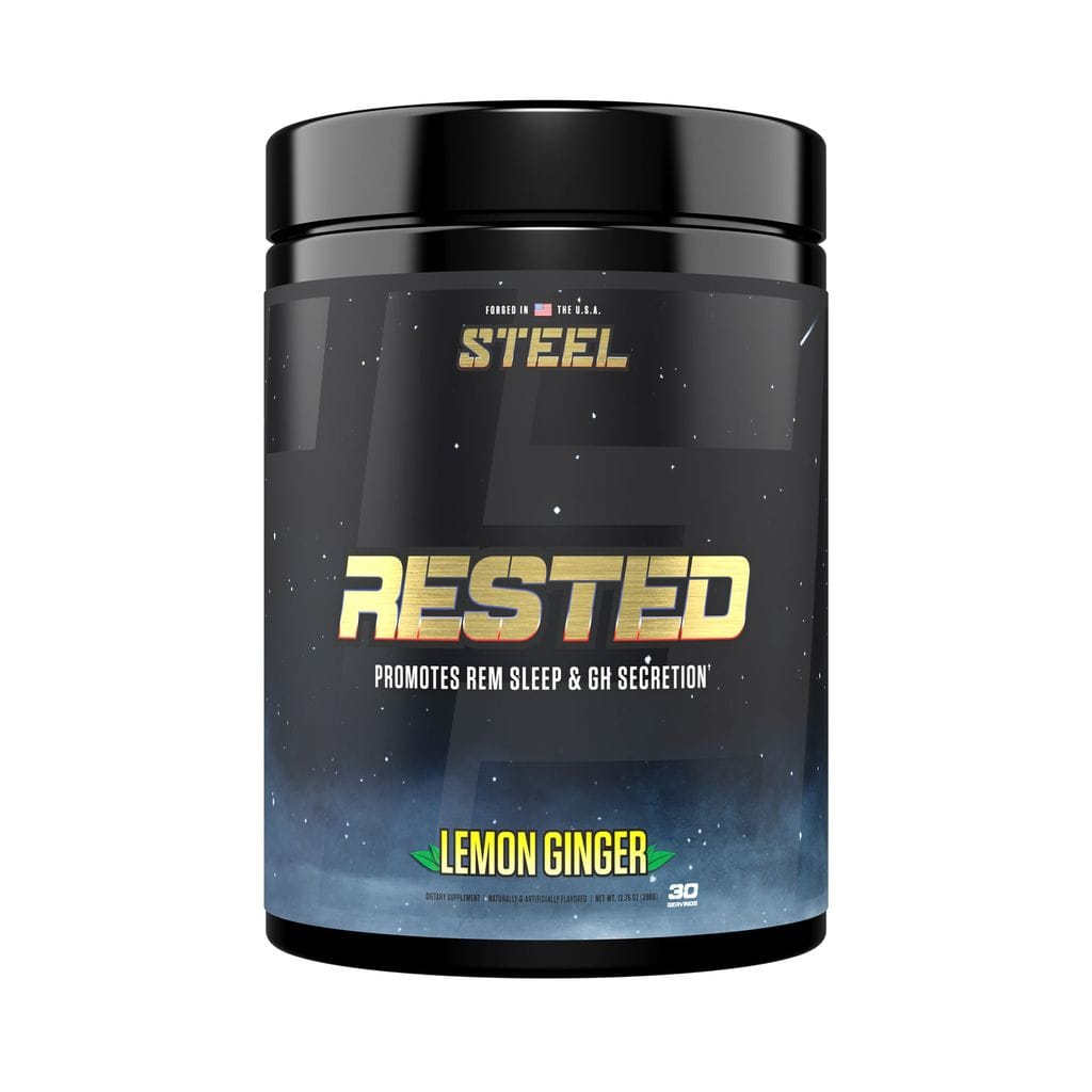 The Steel Supplements Supplement Lemon Ginger RESTED-AF