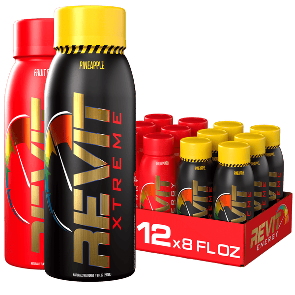 The Steel Supplements Supplement Revit & Revit Xtreme Variety Pack REVIT - Case of 12 Bottles