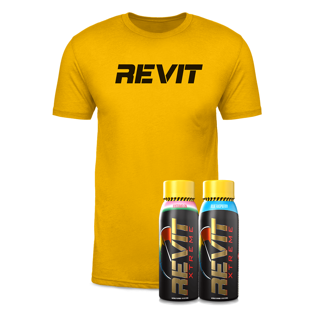 Steel Supplements Bundle Black on Yellow REVIT T-Shirt / L...