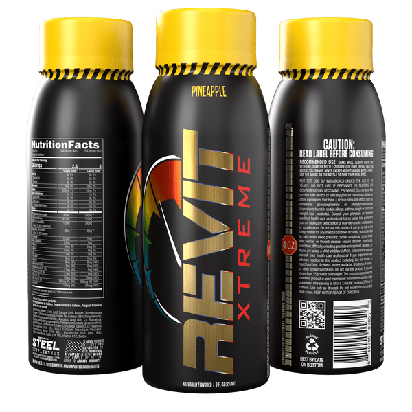 The Steel Supplements Supplement REVIT XTREME - Case of 12 Bottles