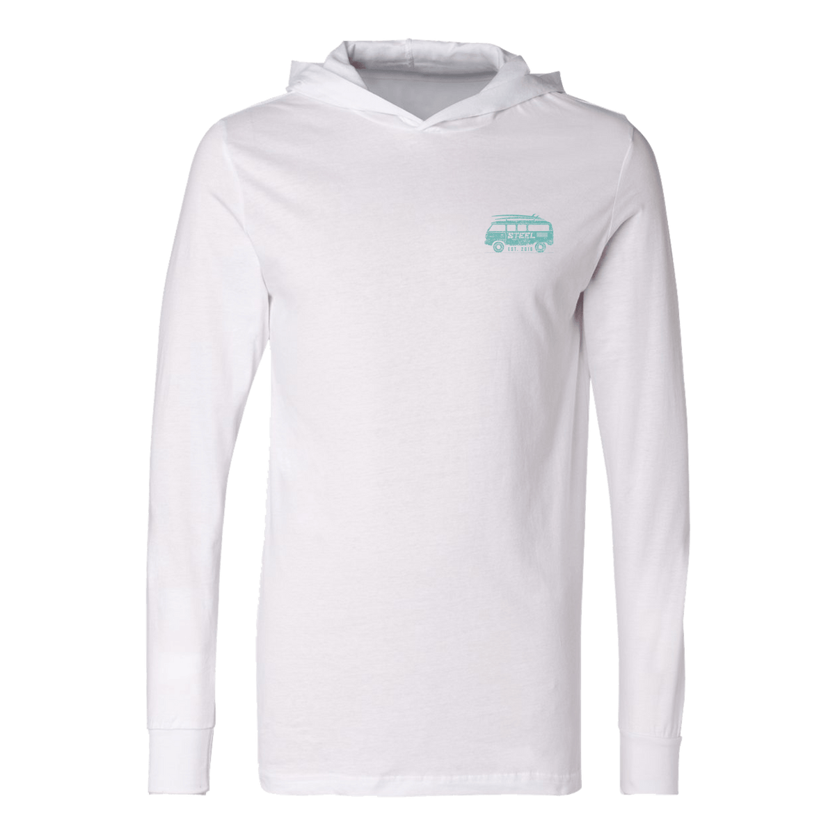 Steel Supplements Sets on the Beach STEEL Long Sleeve Hoodie