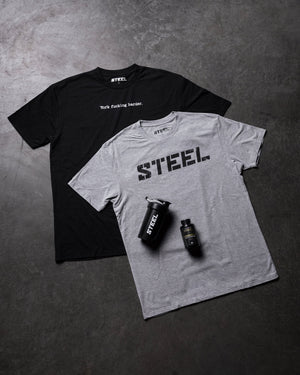 The Steel Supplements Fat Burner SHREDDED-AF + Shirt