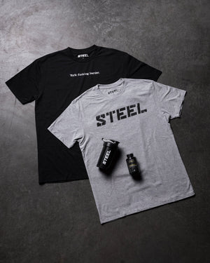 The Steel Supplements Fat Burner SHREDDED-AF + Shirt