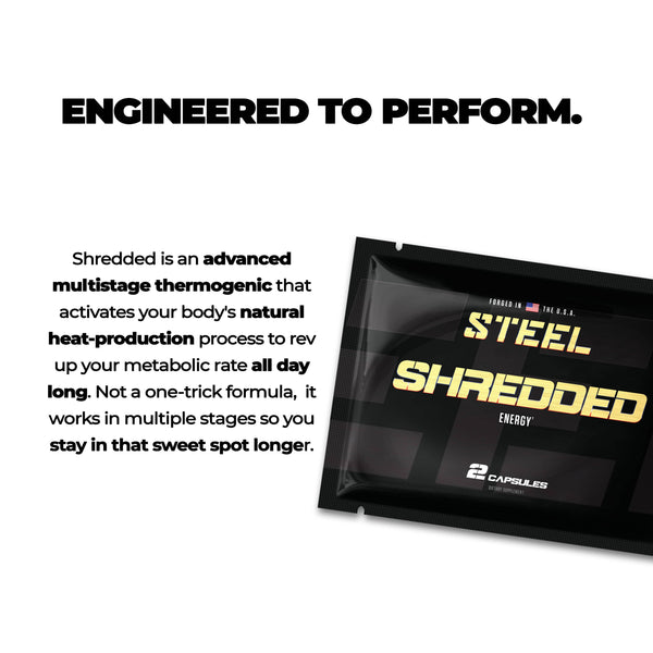Steel Supplements Shredded Sample Bundle