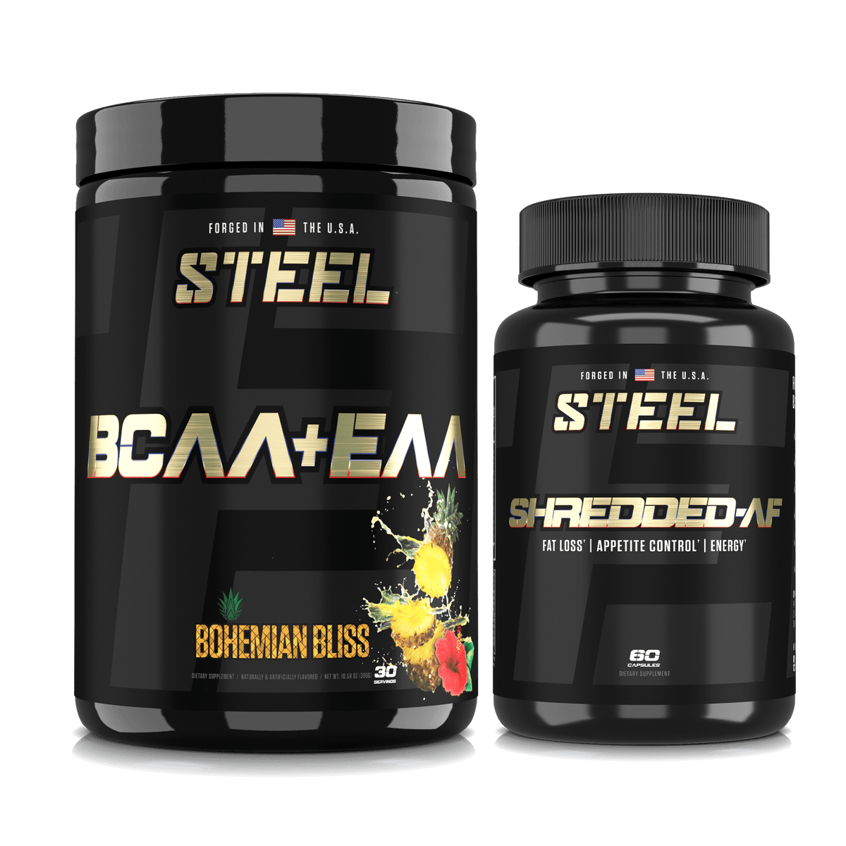 Steel Supplements Stack Bohemian Bliss SHREDDED STACK