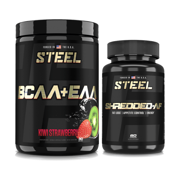 Steel Supplements Stack Kiwi Strawberry SHREDDED STACK