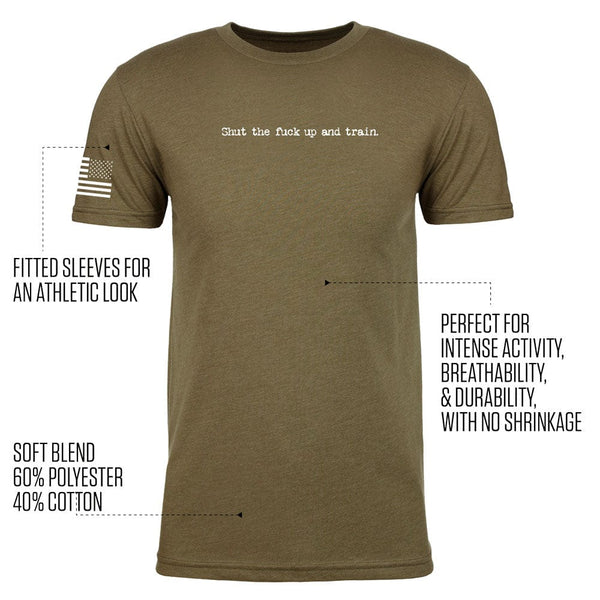 Steel Supplements Apparel Shut the F#%k up and Train