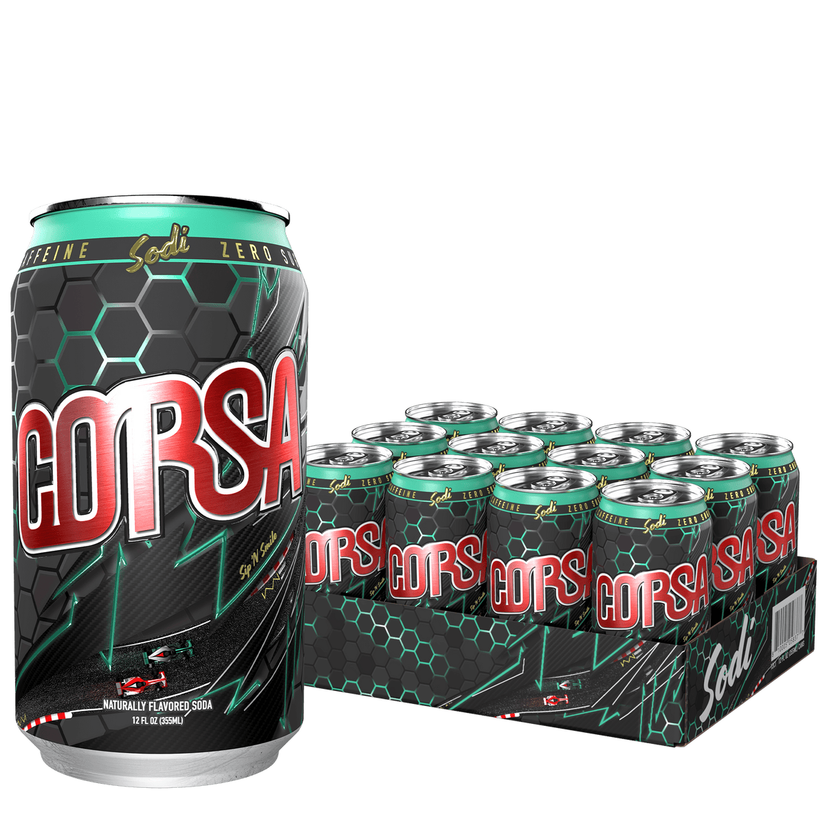 Steel Supplements Supplement Sodi Pop - Case of 12 Cans