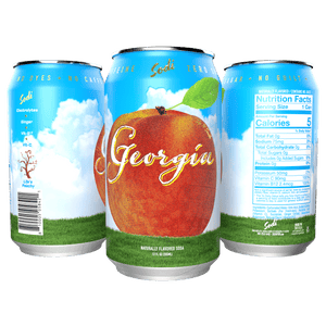 Steel Supplements Supplement Georgia Case of 12 Cans Sodi Pop - Case of 12 Cans
