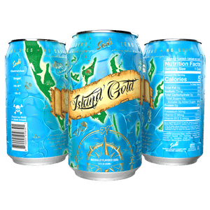 Steel Supplements Supplement Island Gold Case of 12 Cans Sodi Pop - Case of 12 Cans