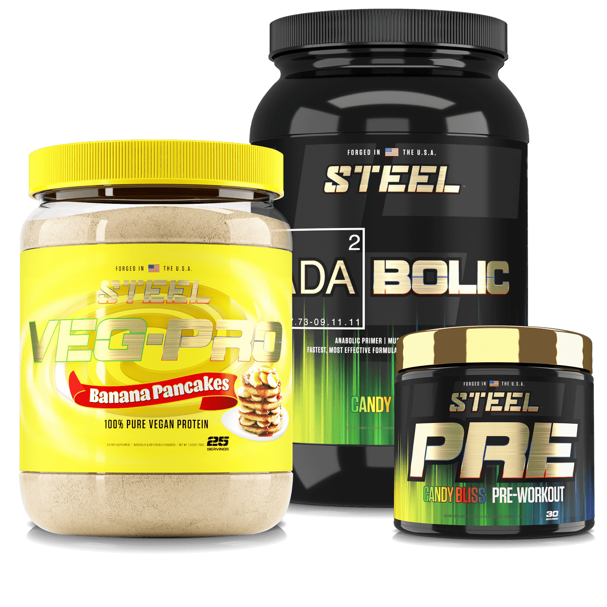 Steel Supplements Stack STARTER STACK