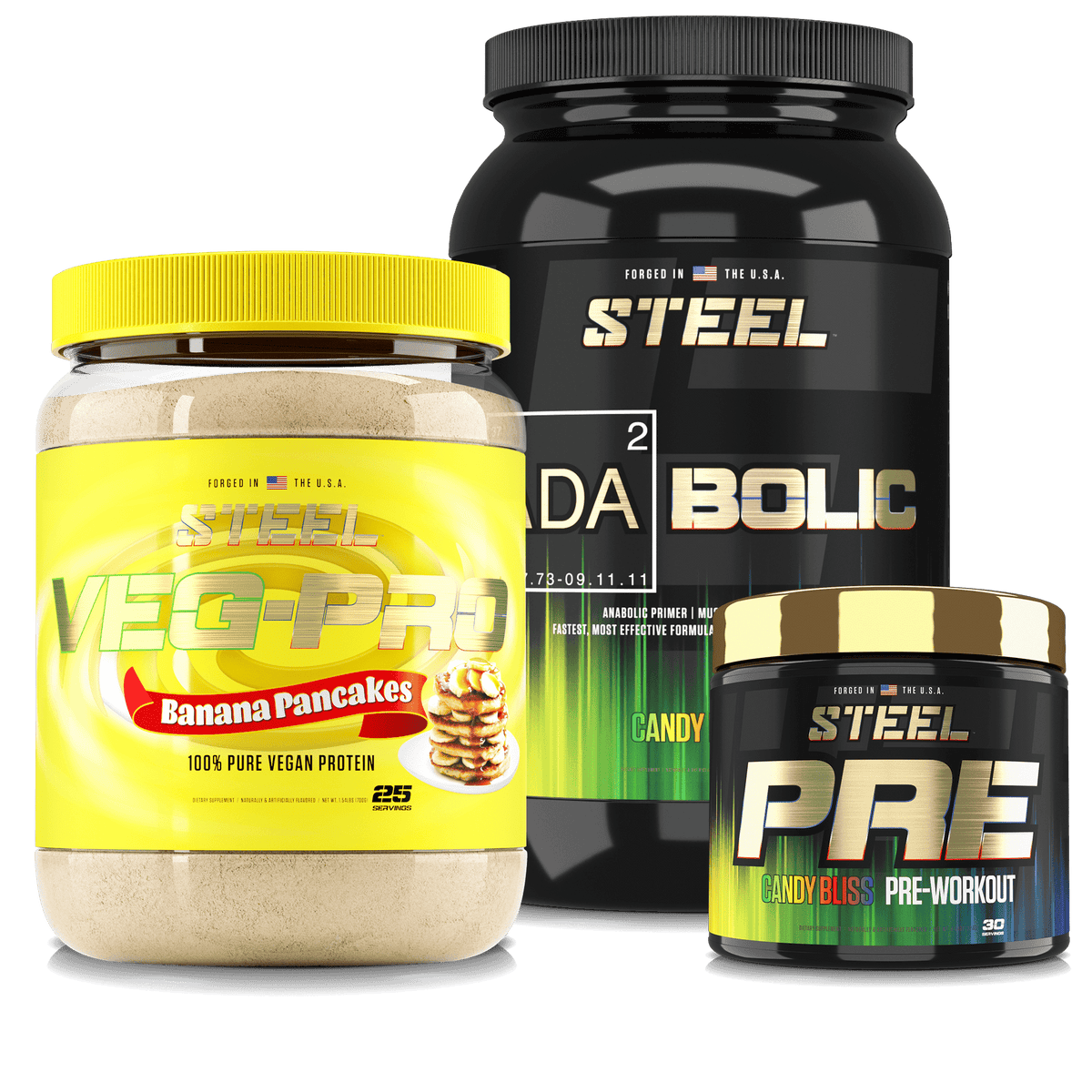 Steel Supplements Stack STARTER STACK