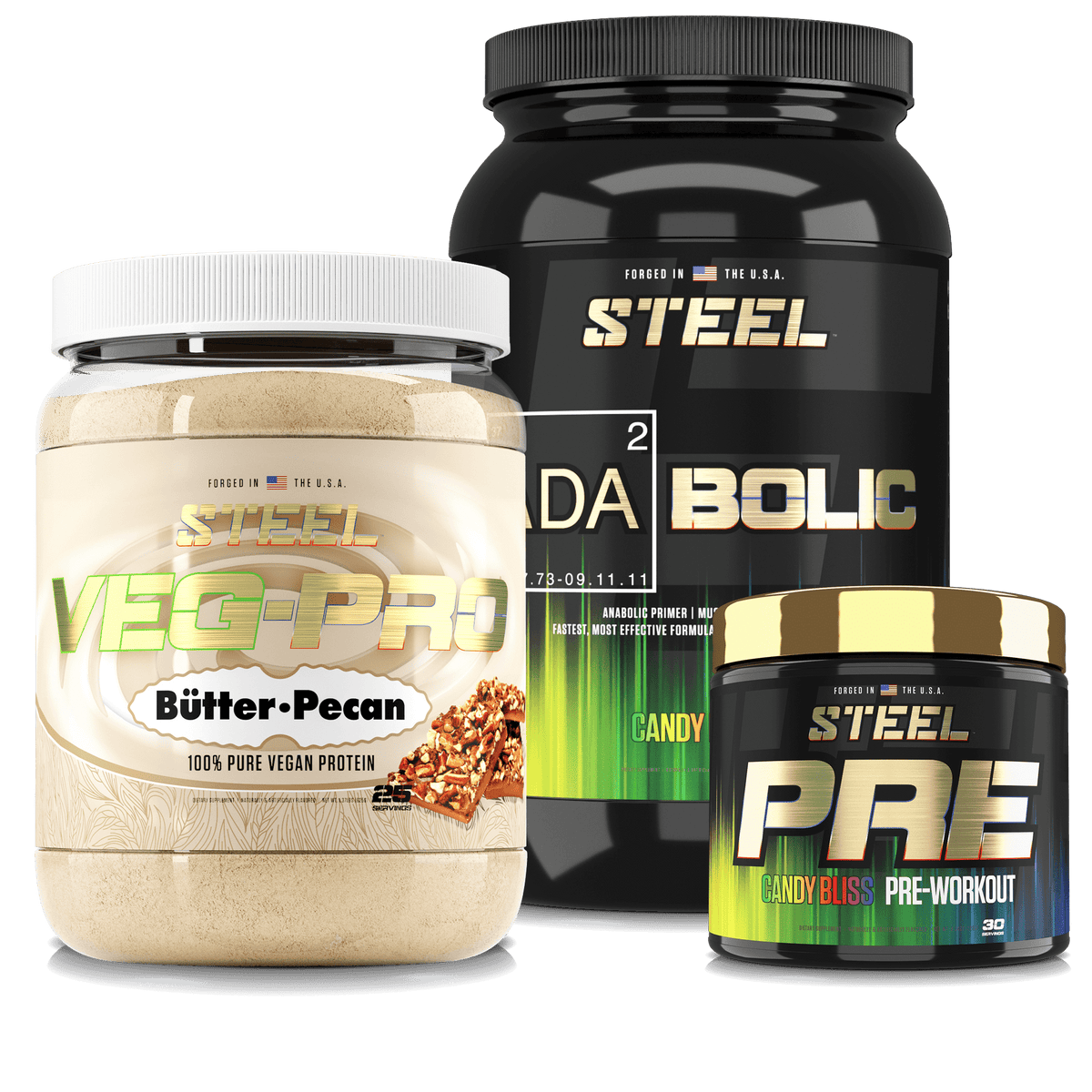 Steel Supplements Stack STARTER STACK