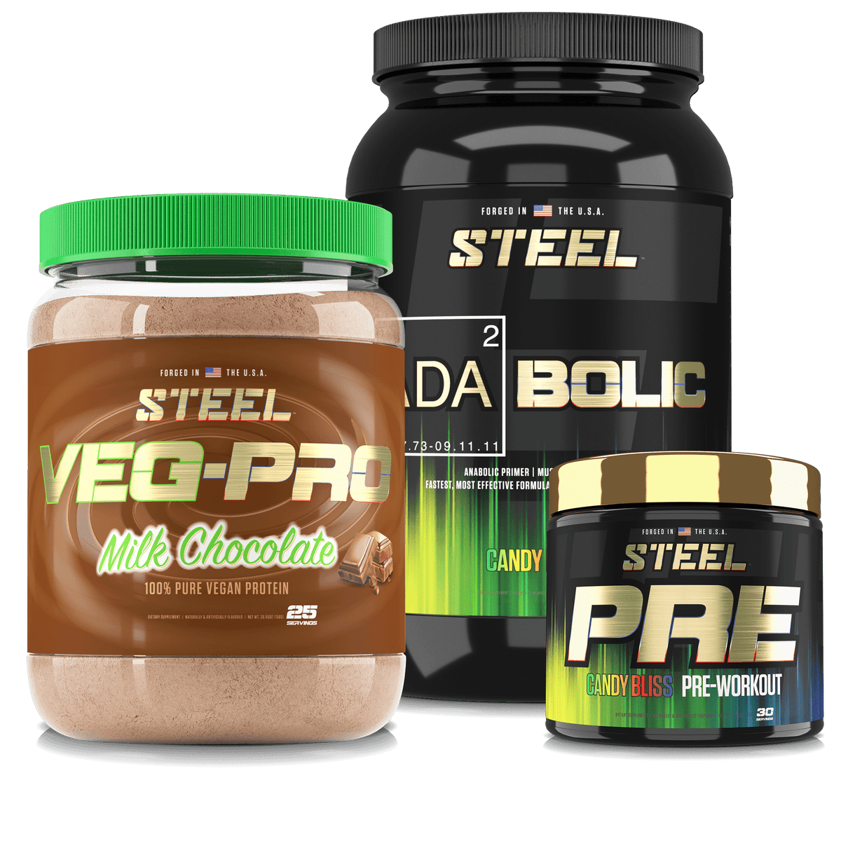 Steel Supplements Stack Candy Bliss / Candy Bliss / Milk...