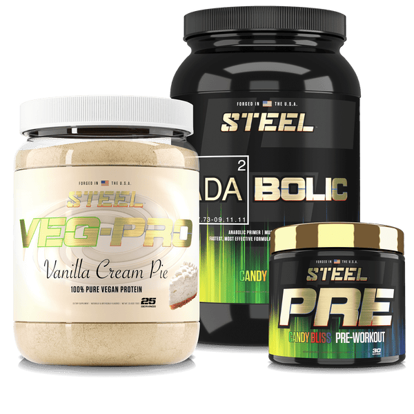 Steel Supplements Stack Candy Bliss / Candy Bliss / Vanilla Cream Pie STARTER STACK