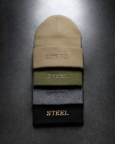 The Steel Supplements Hat STEEL Beanie
