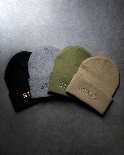 The Steel Supplements Hat STEEL Beanie
