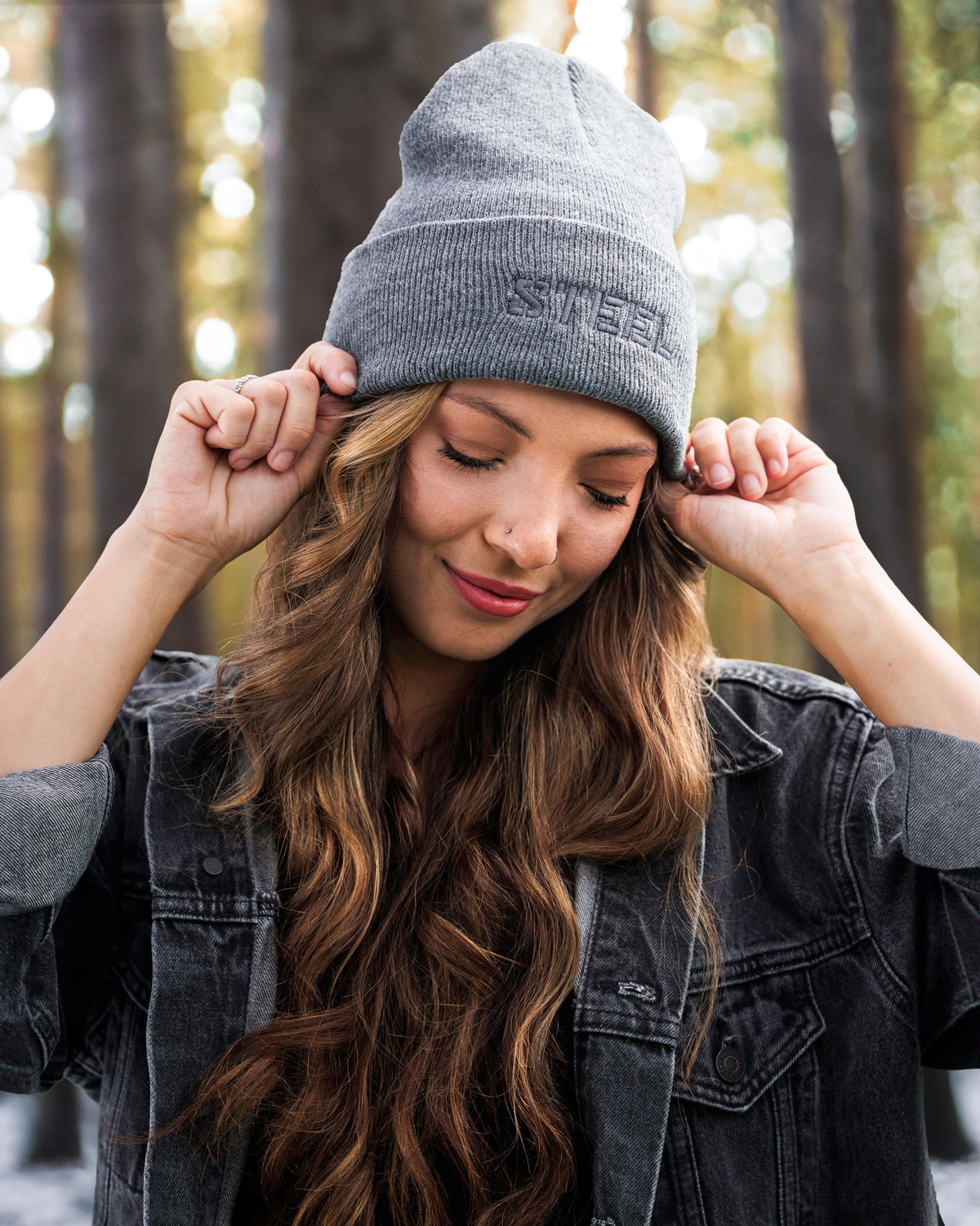 The Steel Supplements Hat STEEL Beanie